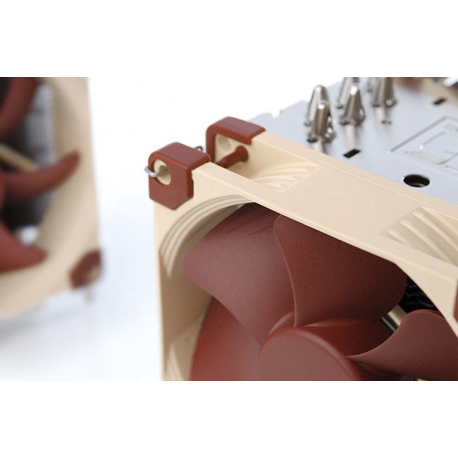 Noctua NH-U9 TR4-SP3 - Processor cooler - (for: TR4, SP3) - aluminium with copper base - 92 mm - 3