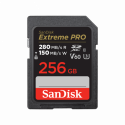 SanDisk Extreme Pro - Flash memory card - 256 GB - Video Class V60 / UHS-II U3 / Class10 - microSDXC UHS-II