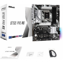 ASRock B760 PRO RS - Motherboard - ATX - LGA1700 Socket - B760 Chipset - USB 3.2 Gen 1, USB 3.2 Gen 2, USB-C 3.2 Gen2 - 2.5 Gigabit LAN - onboard graphics (CPU required) - HD Audio (8-channel)