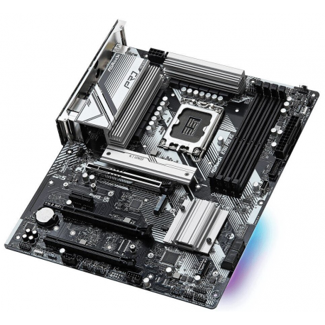 ASRock B760 PRO RS - Motherboard - ATX - LGA1700 Socket - B760 Chipset - USB 3.2 Gen 1, USB 3.2 Gen 2, USB-C 3.2 Gen2 - 2.5 Gigabit LAN - onboard graphics (CPU required) - HD Audio (8-channel) - 4