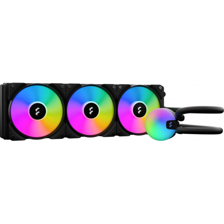 Fractal Design Lumen S36 RGB - Processor liquid cooling system - (for: LGA1156, AM2, AM2+, LGA1366, AM3, LGA1155, AM3+, LGA2011, FM1, FM2, LGA1150, FM2+, LGA2011-3, LGA1151, AM4, LGA2066, LGA1200, LGA1700, AM5) - 120 mm - 2