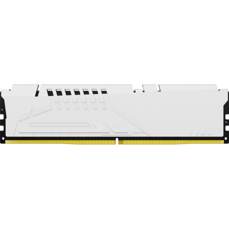 Kingston FURY Beast - DDR5 - module - 16 GB - DIMM 288-pin - 2600 MHz  /  PC5-41600 - CL40 - 1.25 V - unbuffered - on-die ECC - white - 2