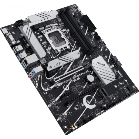 ASUS PRIME B760-PLUS - Motherboard - ATX - LGA1700 Socket - B760 Chipset - USB-C 3.2 Gen 2x2, USB-C 3.2 Gen 1, USB 3.2 Gen 2, USB 3.2 Gen 1, USB4 - 2.5 Gigabit LAN - onboard graphics (CPU required) - HD Audio (8-channel) - 3