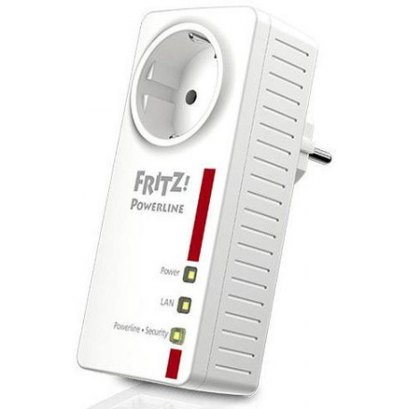 AVM FRITZ!Powerline 1220E - Powerline adapter kit - GigE, HomePlug AV (HPAV) 2.0, IEEE 1901 - wall-pluggable (pack of 2) - 2