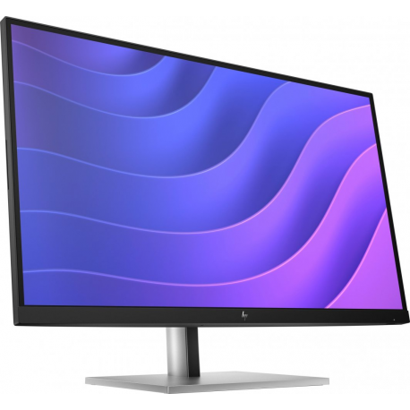 HP E27Q G5 - E-Series - LED monitor - 27" - 2560 x 1440 QHD @ 75 Hz - IPS - 350 cd / m² - 1000:1 - 5 ms - HDMI, DisplayPort, USB - black, black and silver (stand) - 1