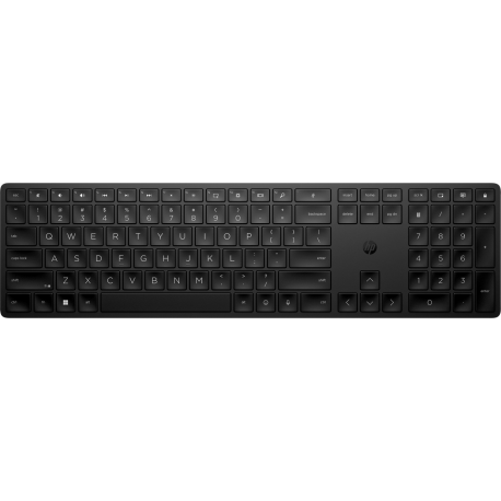 HP 455 - Keyboard - programmable - wireless - 2.4 GHz - QWERTY - English - black - for HP 34; Elite Mobile Thin Client mt645 G7; ZBook Firefly 14 G9; ZBook Fury 16 G9 - 0