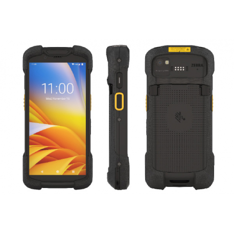 Zebra TC78 - Data collection terminal - rugged - Android - 128 GB UFS card - 6" (1080 x 2160) - rear camera + front camera - barcode reader - (2D imager) - USB host - microSD slot - NFC, Bluetooth, 802.11a / b / g / n / ac / ax (Wi-Fi 6E) - 5G - TAA Compliant - 0
