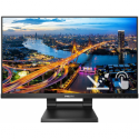 Philips B Line 222B1TC - LED monitor - 22" (21.5" viewable) - touchscreen - 1920 x 1080 Full HD (1080p) @ 75 Hz - IPS - 250 cd / m² - 1000:1 - 4 ms - HDMI, VGA, DisplayPort - speakers - black texture
