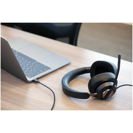 Kensington H2000 - Headset - full size - wired - USB-C - noise isolating - 16