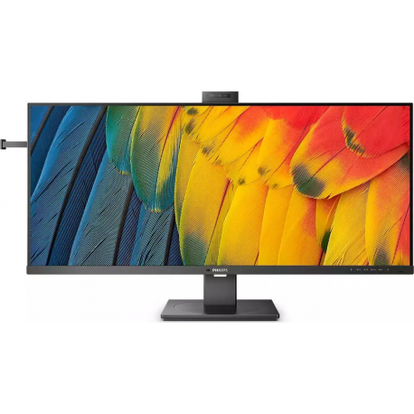 Philips 40B1U5601H - 5000 Series - LED monitor - 40" (39.53" viewable) - 3440 x 1440 UWQHD @ 120 Hz - IPS - 300 cd / m² - 1200:1 - HDR10 - 4 ms - HDMI, DisplayPort, 2xUSB-C - speakers - black - 0