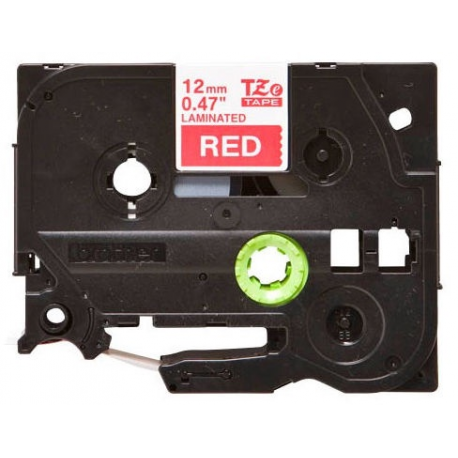 Brother TZe-435 - White on red - Roll (1.2 cm x 8 m) 1 cassette(s) laminated tape - for Brother PT-D210, D600, E115, H110, H200; P-Touch PT-1005, H107; P-Touch Cube Plus PT-P710 - 0