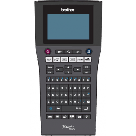 Brother P-Touch PT-H500 - Labelmaker - B / W - thermal transfer - Roll (2.4 cm) - 180 dpi - up to 20 mm / sec - USB 2.0 - cutter - 7 line printing - 0