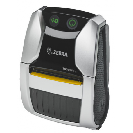 Zebra ZQ300 Series ZQ310 Plus - Receipt printer - direct thermal - Roll (5.8 cm) - 203 dpi - up to 101.6 mm / sec - USB 2.0, NFC, Bluetooth 4.0 LE, Wi-Fi(ac) - tear bar - silver, black - 2
