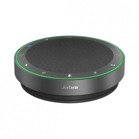 Jabra Speak2 75 MS - Speakerphone hands-free - Bluetooth - wireless - USB-C, USB-A - dark grey - Certified for Microsoft Teams Rooms, Optimised for Microsoft Teams, Microsoft Swift Pair Certified - 2
