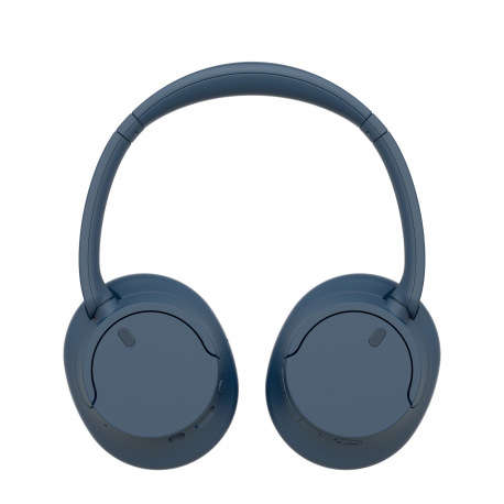 Sony WH-CH720N - Headphones with mic - full size - Bluetooth - wireless, wired - active noise cancelling - 3.5 mm jack - blue - 2