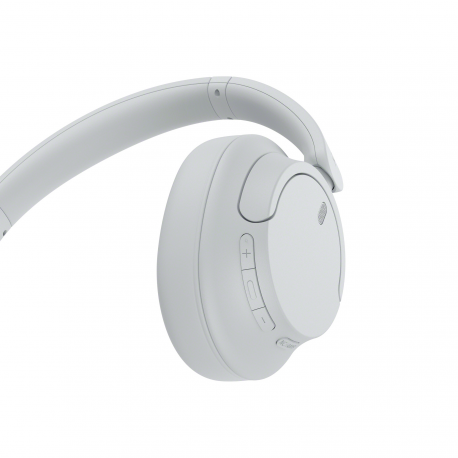 Sony WH-CH720N - Headphones with mic - full size - Bluetooth - wireless, wired - active noise cancelling - 3.5 mm jack - white - 5
