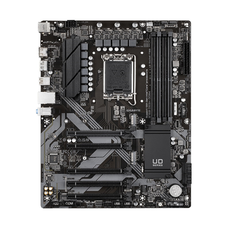 Gigabyte B760 DS3H DDR4 - 1.0 - motherboard - ATX - LGA1700 Socket - B760 Chipset - USB-C 3.2 Gen 2x2, USB-C 3.2 Gen 1, USB 3.2 Gen 2, USB 3.2 Gen 1 - Gigabit LAN - onboard graphics (CPU required) - HD Audio (8-channel) - 0