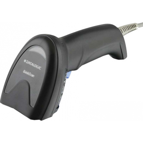 Datalogic QuickScan 2200 Series QD2220 - Kit - barcode scanner - handheld - ER - linear imager - 400 scan  /  sec - decoded - USB - 2