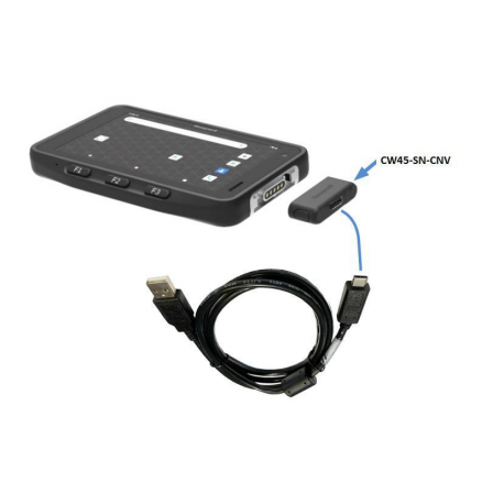 Honeywell - USB adapter - 24 pin USB-C (F) to handheld connector - for Honeywell CW45 - 0