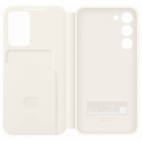 Samsung EF-ZS916 - Flip cover for mobile phone - cream - for Galaxy S23+ - 0