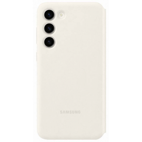 Samsung EF-ZS916 - Flip cover for mobile phone - cream - for Galaxy S23+ - 2
