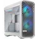 Fractal Design Torrent - Tower - extended ATX - windowed side panel (tempered glass) - no power supply (ATX) - white - USB/Audio