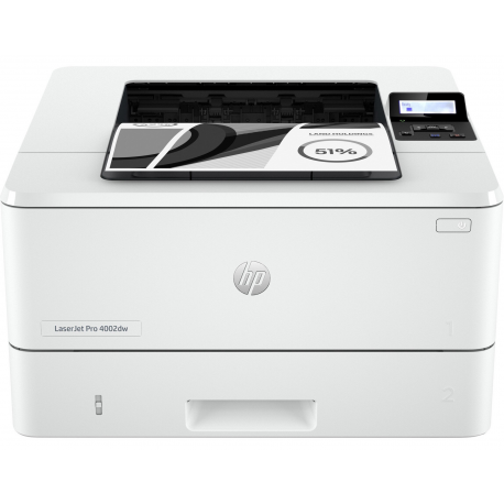 HP LaserJet Pro 4002dw - Printer - B / W - Duplex - laser - A4 / Legal - 4800 x 600 dpi - up to 40 ppm - capacity: 350 sheets - USB 2.0, Gigabit LAN, Bluetooth, Wi-Fi(n) - 0