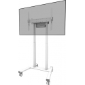 Neomounts by Newstar FL55-875WH1 - Cart - for flat panel - motorised - lockable - steel - white - screen size: 37"-100"