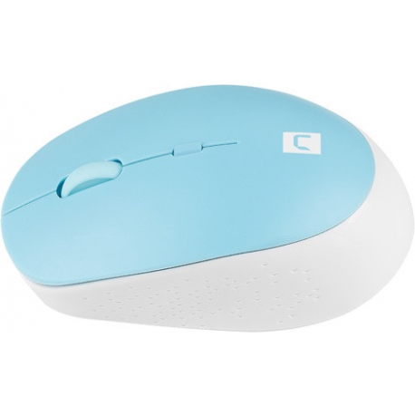Natec Harrier 2 - Mouse - optical - 4 buttons - wireless - Bluetooth 5.1 - white, blue - 1