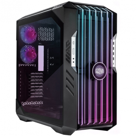 Cooler Master HAF 700 EVO - Tower - SSI EEB - windowed side panel (tempered glass) - no power supply (ATX) - titanium grey - USB/Audio - 1