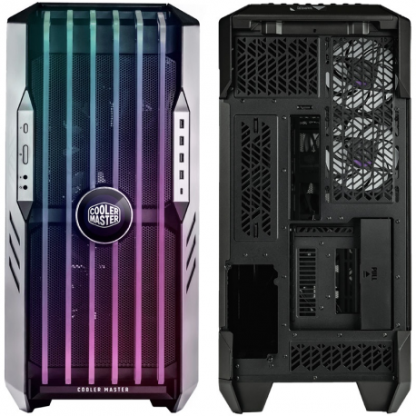 Cooler Master HAF 700 EVO - Tower - SSI EEB - windowed side panel (tempered glass) - no power supply (ATX) - titanium grey - USB/Audio - 3