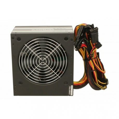 Chieftec Smart Series GPS-400A8 - Power supply (internal) - ATX12V 2.3 - 80 PLUS - AC 230 V - 400 Watt - active PFC - black - 3