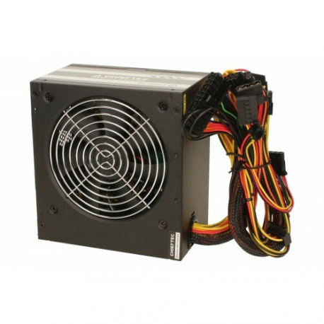 Chieftec Smart Series GPS-400A8 - Power supply (internal) - ATX12V 2.3 - 80 PLUS - AC 230 V - 400 Watt - active PFC - black - 4