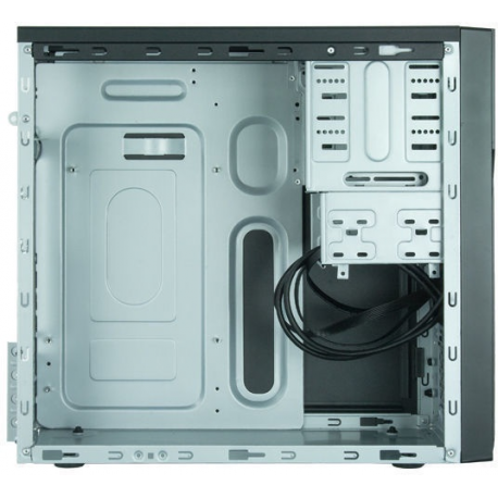 Chieftec Elox Series HO-12B - Tower - micro ATX - no power supply - black - USB/Audio - 4