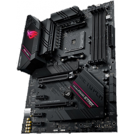 ASUS ROG STRIX B550-F GAMING - Motherboard - ATX - Socket AM4 - AMD B550 Chipset - USB-C Gen2, USB 3.2 Gen 1, USB 3.2 Gen 2 - 2.5 Gigabit LAN - onboard graphics (CPU required) - HD Audio (8-channel) - 2
