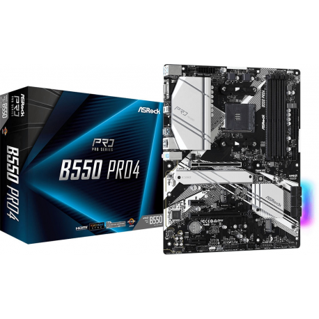 MB AMD B550 SAM4 ATX/B550 PRO4 ASROCK - 4