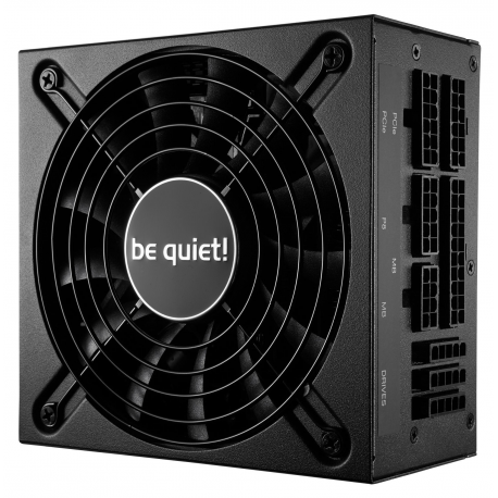 be quiet! SFX-L Power 600W - Power supply (internal) - ATX12V 2.4/ SFX12V 3.3 - 80 PLUS Gold - AC 100-240 V - 600 Watt - active PFC - Europe - black - 1