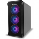 Genesis Irid 503 aRGB - Tower - micro ATX - no power supply (ATX) - black - USB/Audio