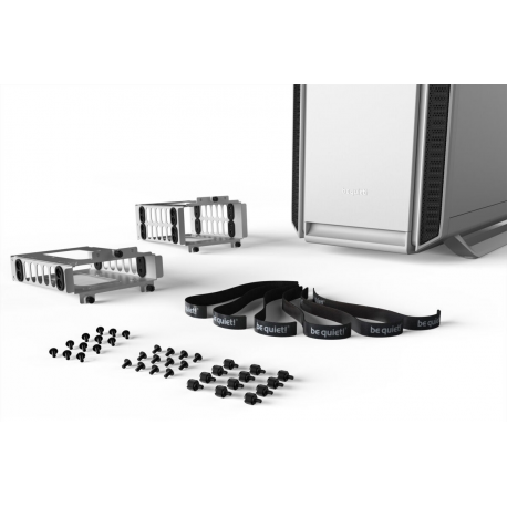 be quiet! Silent Base 802 Window - Tower - extended ATX - windowed side panel (tempered glass) - no power supply (ATX / PS/2) - white - USB/Audio - 7