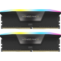 CORSAIR Vengeance RGB - DDR5 - kit - 32 GB: 2 x 16 GB - DIMM 288-pin - 6400 MHz / PC5-51200 - CL36 - black
