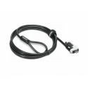 Kensington NanoSaver Combination - Security cable lock - black - for ThinkCentre M75t Gen 2; ThinkPad L13 Yoga Gen 3; T14s Gen 3; X13 Gen 3