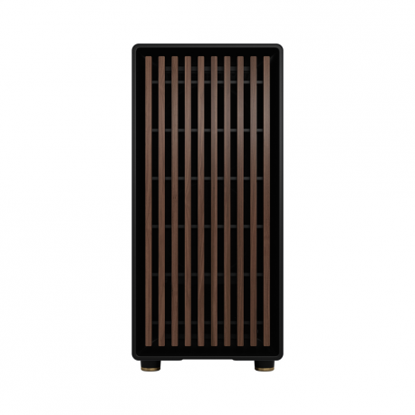 Fractal Design North - Mid tower - ATX - windowed side panel (tinted glass) - no power supply (ATX) - charcoal black - USB / Audio - 12