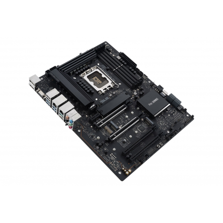 ASUS Pro WS W680-ACE - Motherboard - ATX - LGA1700 Socket - W680 Chipset - USB 3.2 Gen 1, USB 3.2 Gen 2, USB-C 3.2 Gen2, USB-C 3.2 Gen 2x2 - 2 x 2.5 Gigabit LAN - onboard graphics (CPU required) - HD Audio (8-channel) - 5