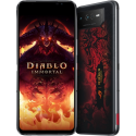 ASUS ROG Phone 6 - Diablo Immortal Edition - 5G smartphone - dual-SIM - RAM 16 GB  /  Internal Memory 512 GB - OLED display - 6.78" - 2448 x 1080 pixels (165 Hz) - 3x rear cameras 50 MP, 13 MP, 5 MP - front camera 12 MP - hellfire red