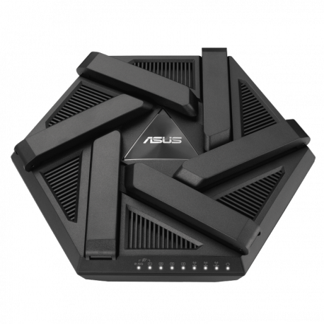 ASUS RT-AXE7800 - Wireless router - 4-port switch - GigE, 2.5 GigE, 802.11ax (Wi-Fi 6E) - WAN ports: 2 - 802.11a / b / g / n / ac / ax (Wi-Fi 6E) - Multi-Band - 9