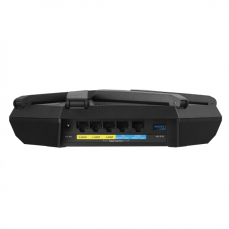 ASUS RT-AXE7800 - Wireless router - 4-port switch - GigE, 2.5 GigE, 802.11ax (Wi-Fi 6E) - WAN ports: 2 - 802.11a / b / g / n / ac / ax (Wi-Fi 6E) - Multi-Band - 12