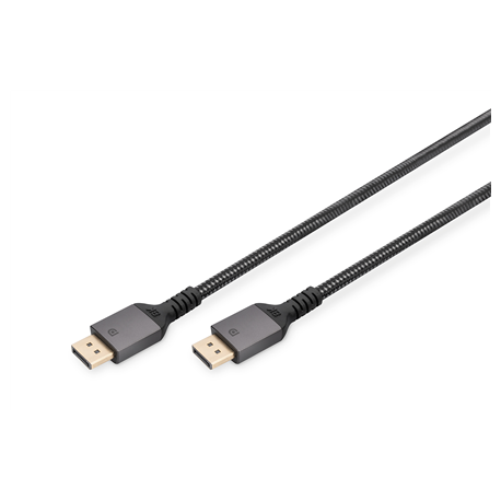 DIGITUS - DisplayPort cable - DisplayPort (M) to DisplayPort (M) - DisplayPort 1.4 - 3 m - 4K120Hz support - black - 0