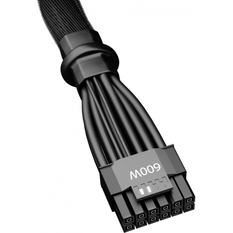 be quiet! CPH-6610 - Power cable - 12 pin PCIe power (F) to 12VHPWR (F) - 60 cm - black - 0