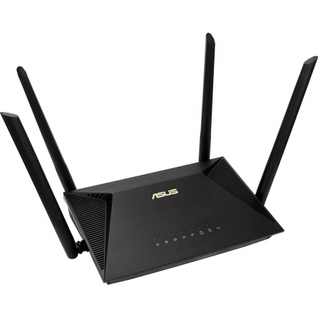 ASUS RT-AX1800U - Wireless router 3-port switch - 1GbE - Wi-Fi 6 - Dual Band - 2