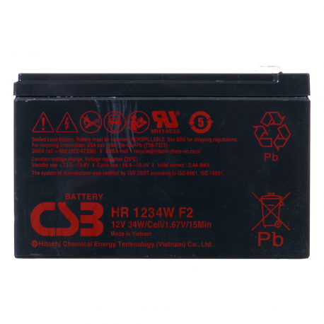 CSB HRL Series HRL 1234W - UPS battery - Lead Acid - 34 Wh - 5